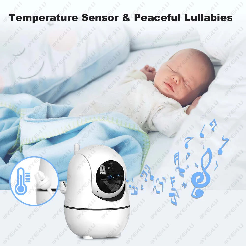 5 Inch Video Baby Monitor With Camera